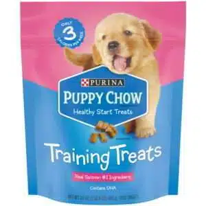 Purina Puppy Chow Salmon Flavor Training Treats for Dogs 24 oz Pouch