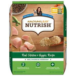 Rachael Ray Nutrish Premium Natural Dry Dog Food Real Chicken & Veggies Recipe 14 Pounds