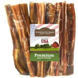 6 12 and 4-5 inch American USA Bully Sticks for Dogs (Bulk Bags by Weight) 4-5 10 LB