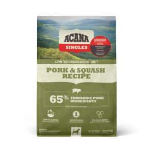 Acana Singles Pork & Squash Recipe Dog Food | 25 lb