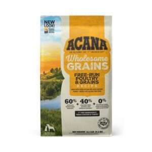 Acana Wholesome Grains Free Run Poultry With Grains Dog Food | 22.5 lb