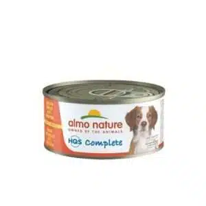 Almo Nature HQS Complete Dog Complete & Balanced Chicken Dinner with Egg & Pineapple Canned Dog Food 5.5-oz, case of 24