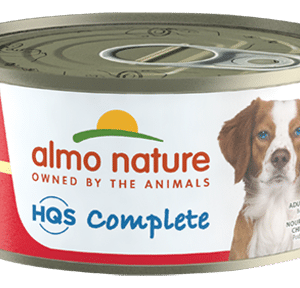 Almo Nature HQS Complete Dog Complete & Balanced Chicken Stew with Beef Canned Dog Food - 5.5 oz, case of 24