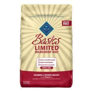 Blue Buffalo Basics Limited Ingredient Salmon & Potato Adult Dog Food | 11 lb