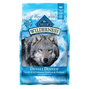 Blue Buffalo Blue Buffalo Wilderness Denali Dinner With Wild Salmon, Venison & Halibut Adult Dog Food | 22 lb