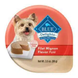 Blue Buffalo Delights Filet Mignon In Savoury Juices Flavour Small Breed Adult Dog Food | 3.5 oz - 12 pk