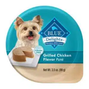 Blue Buffalo Delights Grilled Chicken Flavour In Savoury Juices Small Breed Adult Dog Food | 3.5 oz - 12 pk