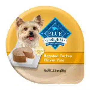 Blue Buffalo Delights Roasted Turkey Flavour In Savoury Juices Small Breed Adult Dog Food | 3.5 oz - 12 pk