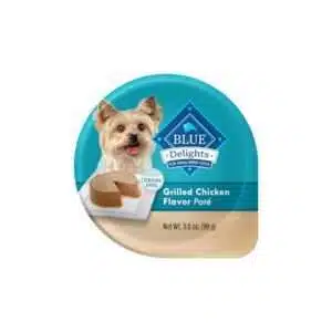 Blue Buffalo Divine Delights Small Breed Grilled Chicken Pate Dog Food Cup 3.5-oz, case of 12