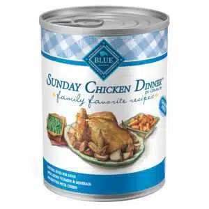 Blue Buffalo Family Favorite Recipes Sunday Chicken Dinner Dog Food | 12.5 oz - 12 pk