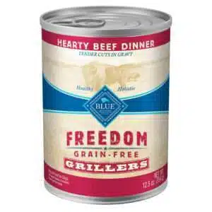 Blue Buffalo Freedom Grain Free Grillers Hearty Beef Dinner Dog Food | 12.5 oz - 12 pk