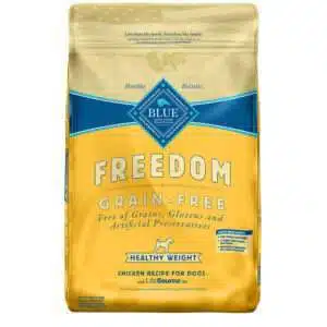 Blue Buffalo Freedom Grain Free Healthy Weight Chicken Recipe Dog Food | 24 lb