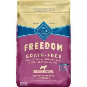 Blue Buffalo Freedom Grain Free Large Breed Beef Recipe Dog Food | 24 lb
