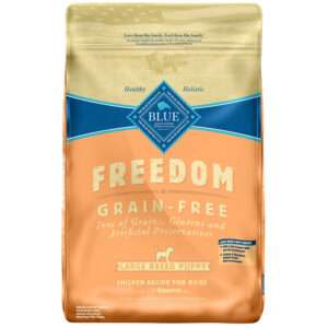 Blue Buffalo Freedom Grain Free Large Breed Puppy Chicken Recipe Dog Food | 24 lb