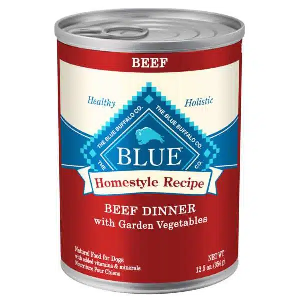 Blue Buffalo Homestyle Recipe Beef Dinner With Garden Vegetables Dog Food | 12.5 oz - 12 pk