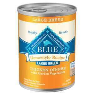 Blue Buffalo Homestyle Recipe Large Breed Chicken Dinner With Garden Vegetables Adult Dog Food | 12.5 oz - 12 pk