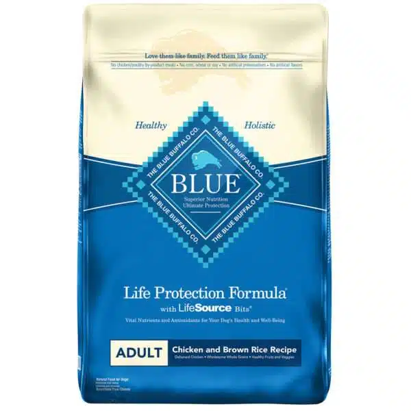 Blue Buffalo Life Protection Chicken & Brown Rice Adult Dog Food | 30 lb