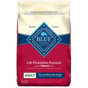Blue Buffalo Life Protection Fish & Brown Rice Adult Dog Food | 30 lb