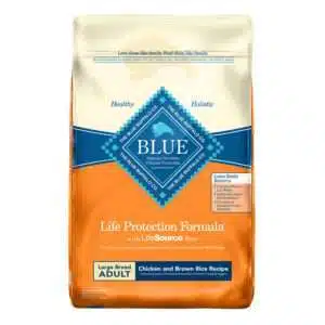 Blue Buffalo Life Protection Formula Large Breed Senior Chicken & Brown Rice Recipe Dog Food | 30 lb