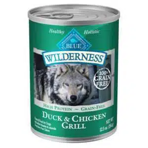 Blue Buffalo Wilderness Duck & Chicken Grill Adult Dog Food | 12.5 oz - 12 pk