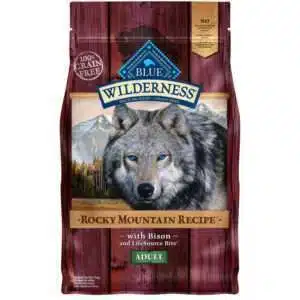 Blue Buffalo Wilderness Rocky Mountain Recipe Adult Recipe With Bison Dog Food | 22 lb