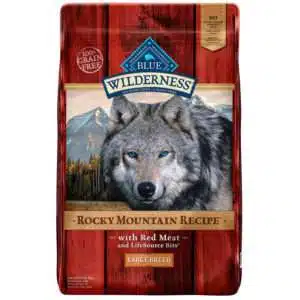 Blue Buffalo Wilderness Rocky Mountain Recipe Large Breed Recipe With Red Meat Dog Food | 22 lb