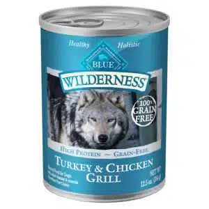 Blue Buffalo Wilderness Turkey & Chicken Grill Adult Dog Food | 12.5 oz - 12 pk