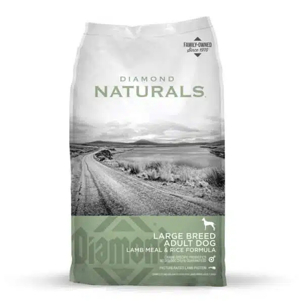 Diamond Naturals Large Breed Lamb & Rice Formula Dog Food | 40 lb