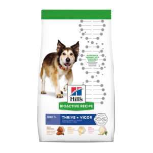 Hill's Bioactive Adult 7+ Thrive + Vigor Chicken & Brown Rice Dog Food | 11 lb