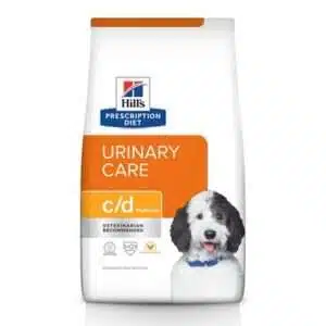 Hill's Prescription Diet c/d Multicare Urinary Care Dry Dog Food 8.5 lb Bag, Chicken Flavor