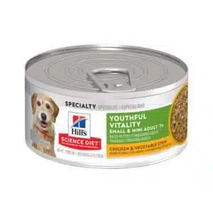 Hill's Science Diet Adult 7+ Senior Vitality Small & Mini Chicken & Vegetable Stew Dog Food | 5.5 oz - 24 pk