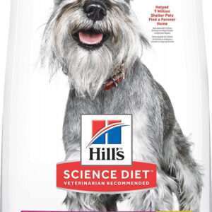Hill's Science Diet Adult 7+ Small Paws Chicken Meal, Barley & Brown Rice Recipe Dog Food - 15.5 lb Bag