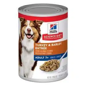 Hill's Science Diet Adult 7+ Turkey & Barley Entree Dog Food | 13 oz - 12 pk