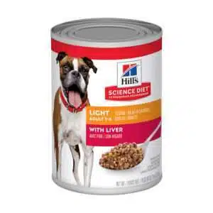 Hill's Science Diet Adult Light With Liver Dog Food | 13 oz - 12 pk