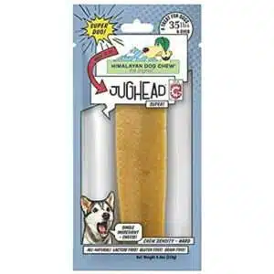 Himalayan Dog Chew Jughead Small Dog Chew Holder Secures Chews for Dogs Chew Smarter and Longer Stimulate Your Dog Holds Yak Chews or Bully Sticks 1 Dog Toy