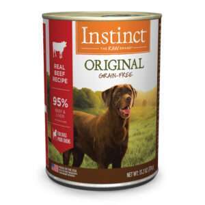 Instinct Grain Free Original Real Beef Recipe Dog Food | 13.2 oz - 6 pk