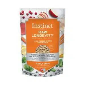 Instinct Instinct Raw Longevity 100% Freeze Dried Raw Meals Grass Fed Beef & Wild Caught Cod Recipe For Dogs Dog Food | 9.5