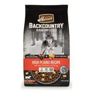 Merrick Backcountry Raw Infused High Plains Recipe Dog Food | 20 lb