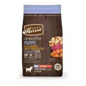 Merrick Dry Puppy Food Real Chicken & Sweet Potato Grain Free Dog Food Recipe - 10 lb Bag