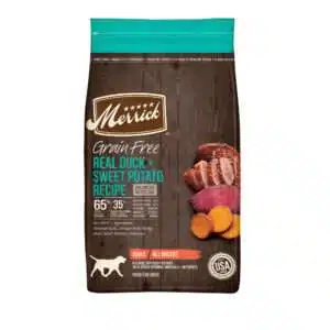 Merrick Grain Free Real Duck & Sweet Potato Dry Dog Food - 4 lb Bag