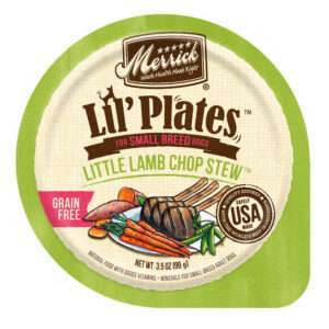 Merrick Lil' Plates Grain Free Little Lamb Chop Stew Dog Food | 3.5 oz - 12 pk