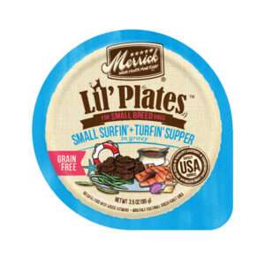 Merrick Lil'Plates Grain Free Surfin & Turfin Supper Dog Food | 3.5 oz - 12 pk