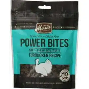 Merrick Power Bites Soft & Chewy Dog Treats - Turducken Recipe 6 oz.