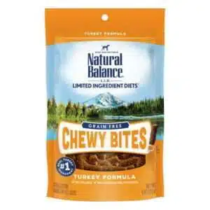 Natural Balance Limited Ingredient Diet Chewy Bites Turkey Dog Treat 4 oz.