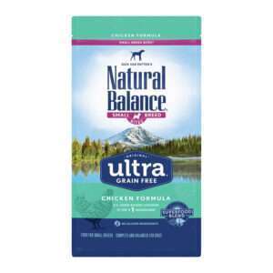 Natural Balance Original Ultra Whole Body Health Chicken, Chicken Meal, Duck Meal Small Breed Bites Formula Dog Food | 12 lb