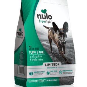 Nulo FreeStyle Limited+ Grain Free Alaska Pollock & Lentils Recipe Puppy & Adult Dry Dog Food - 10 lb Bag