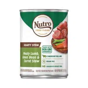 Nutro Hearty Stew Meaty Lamb, Green Bean & Carrot Stew Dog Food | 12.5 oz - 12 pk