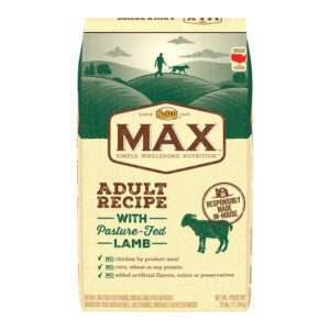 Nutro Max Adult Recipe With Pasture Fed Lamb Dog Food | 30 lb