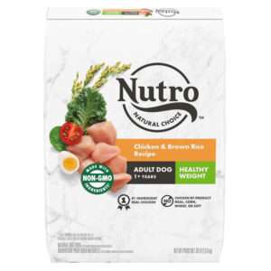 Nutro Natural Choice Healthy Weight Farm Raised Chicken, Lentils & Sweet Potato Recipe Dog Food | 30 lb