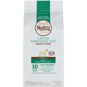 Nutro Nutro Limited Ingredient Diet Adult Lamb & Sweet Potato Recipe Dog Food | 22 lb